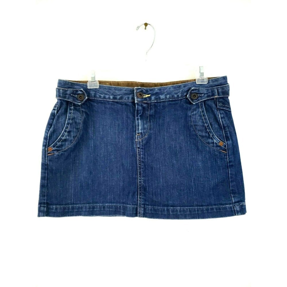 Lucky Brand Jean Mini Skirt Montesano Dungarees